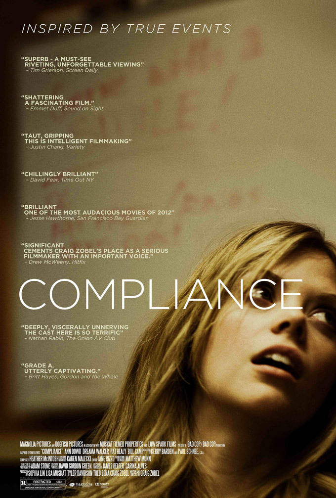 Compliance movie nude scenes