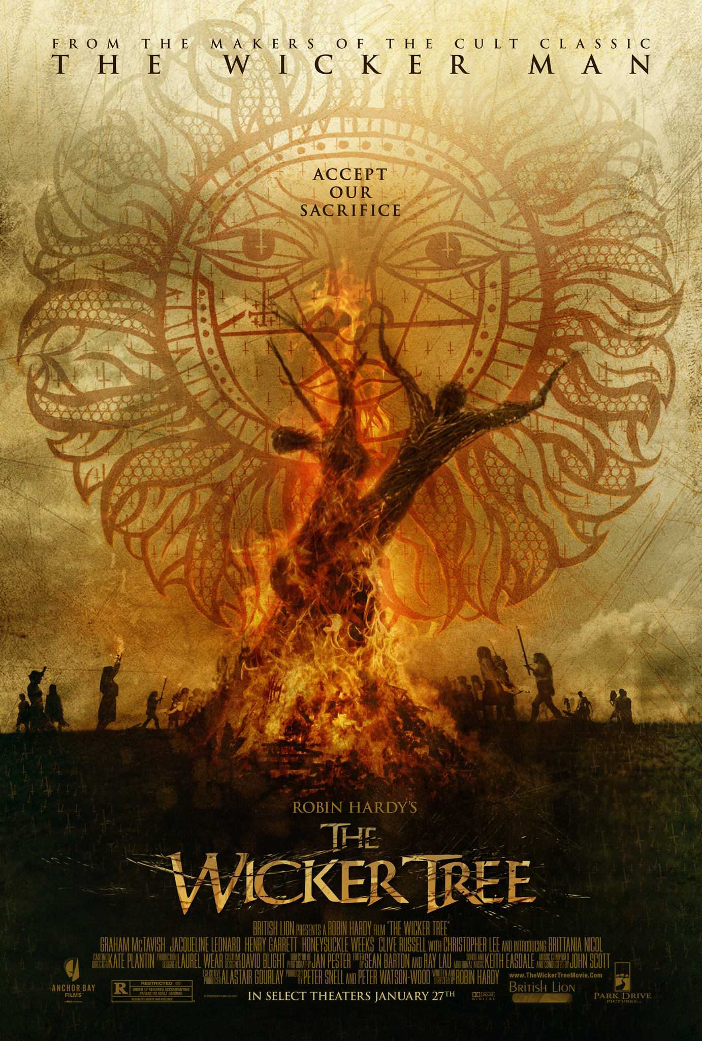 The Wicker Tree movie nude scenes